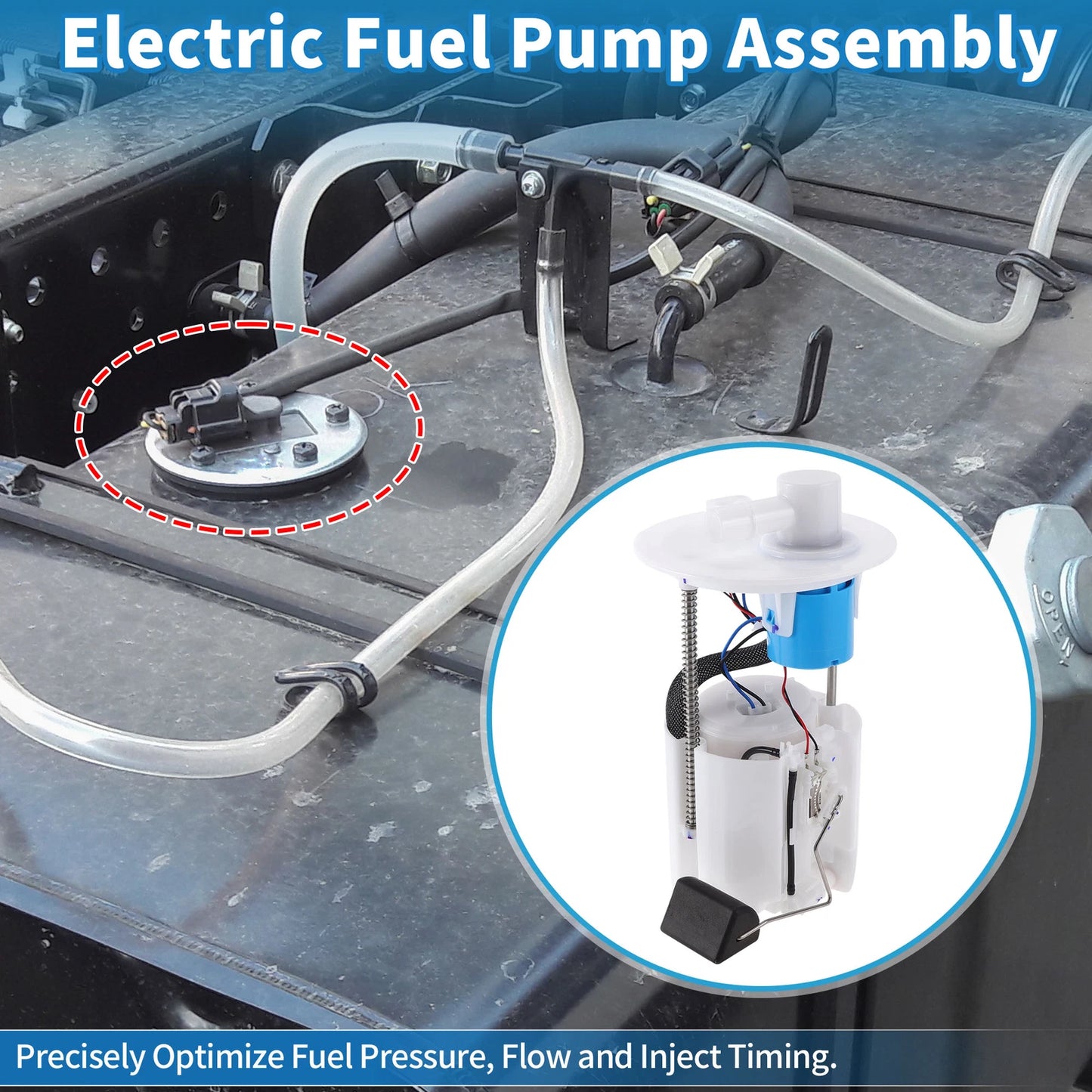 Electric Fuel Pump Assembly No.E8874M for Toyota Corolla Matrix (2005–2008)