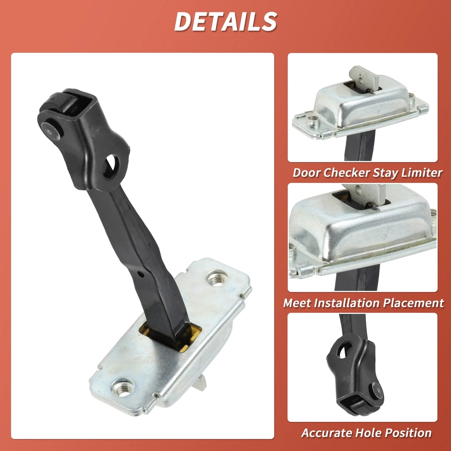 Rear Right Door Check Strap for Hyundai Accent (2011–2018) No.794900U000