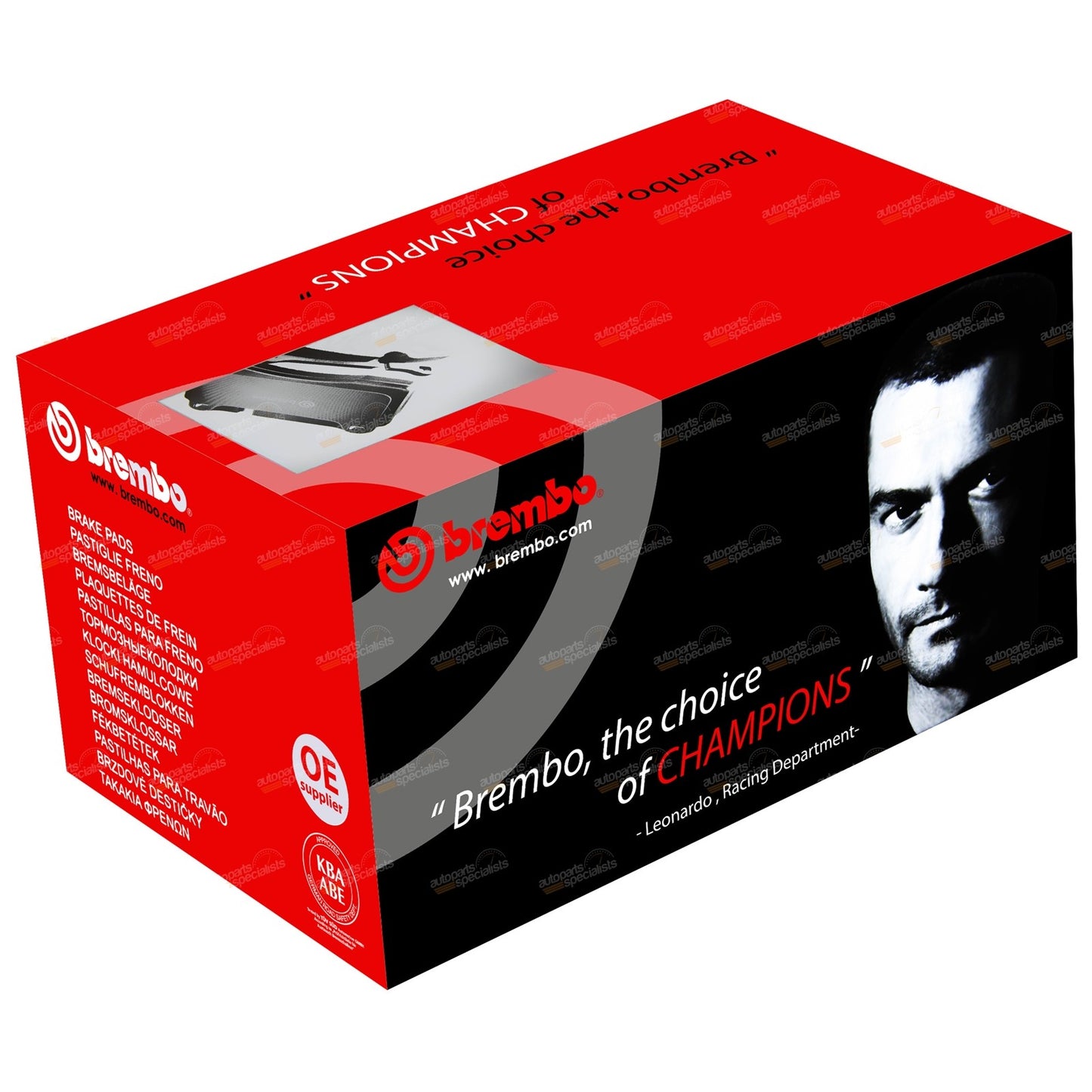 Front Disc Brake Pads Set for Toyota Hilux 4Runner (1989–1996)