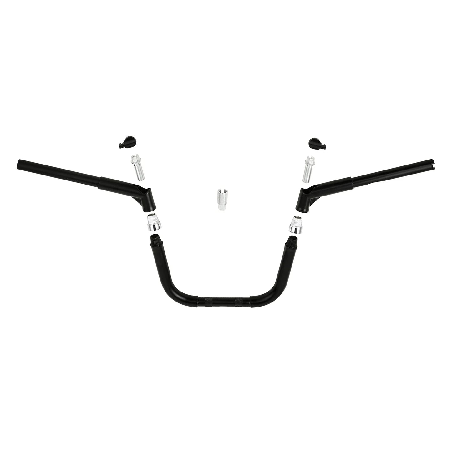 12" Rise 1-1/4" Adjustable Handlebar for Harley Dyna Fat Bob Low Rider (2008-2017)