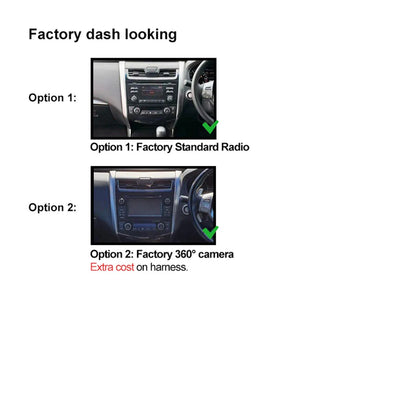 10" Wireless CarPlay Android Auto Head Unit for Nissan Altima (2013-2016)