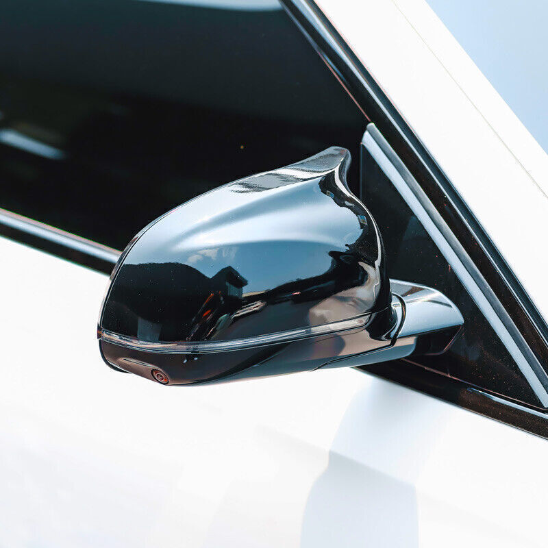 Set of 2 Black M Perf Sport Wing Mirror Cover Caps for BMW X5 X6 X7 (2019–2025)