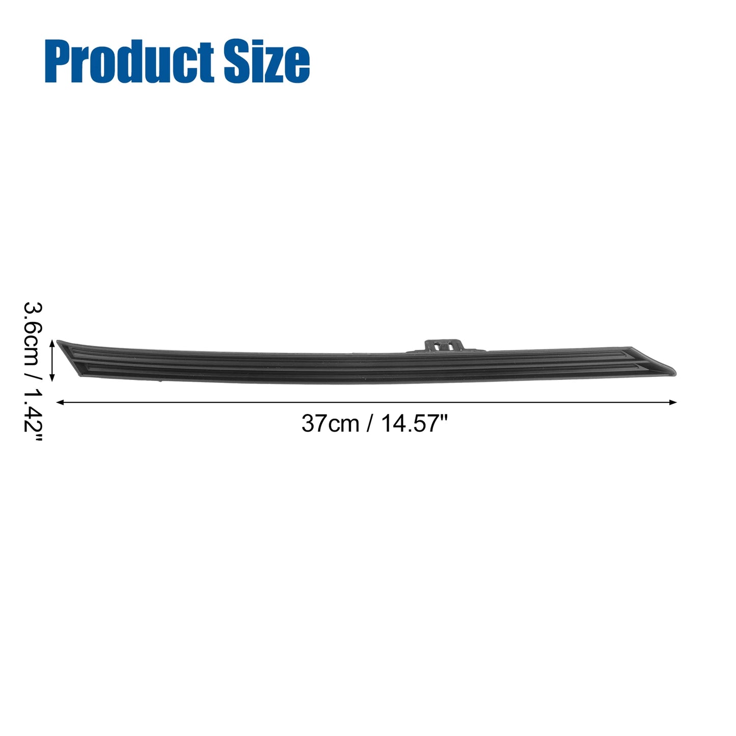 Front Hood Bumper Grille for Toyota RAV4 (2019–2022) No.531230R050 Black