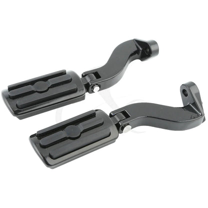 Rear Passenger Foot Pegs Mount Kit for Harley Touring Electra Glide (1993-2024)