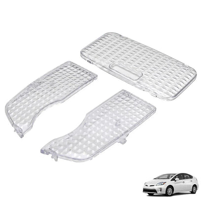 3 x Interior Map Dome Light Lens Covers for Toyota Prius V/C (2012-2015)