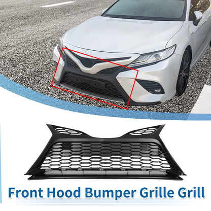 Front Lower Hood Bumper Grille for Toyota Camry SE (2018–2020) Black