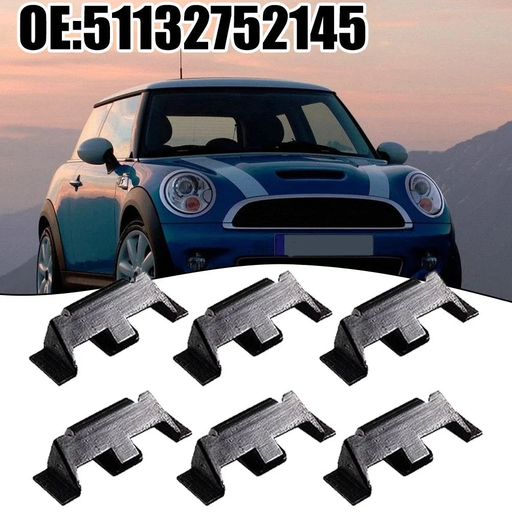 Headlights / 6pcs / Trim Ring Clips for Mini Cooper