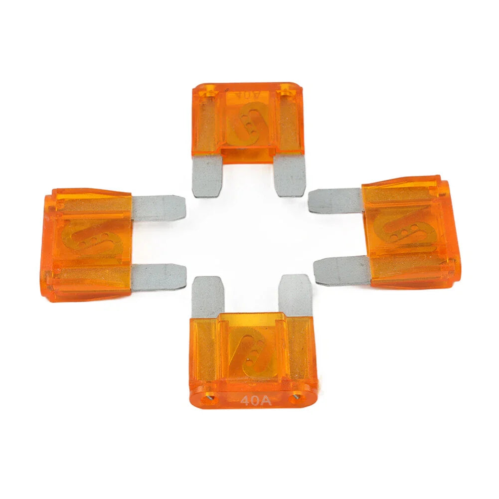 4 x 40A Blade Fuses for Harley Sportster XL883 XL1200 Forty Eight (2004-2023)