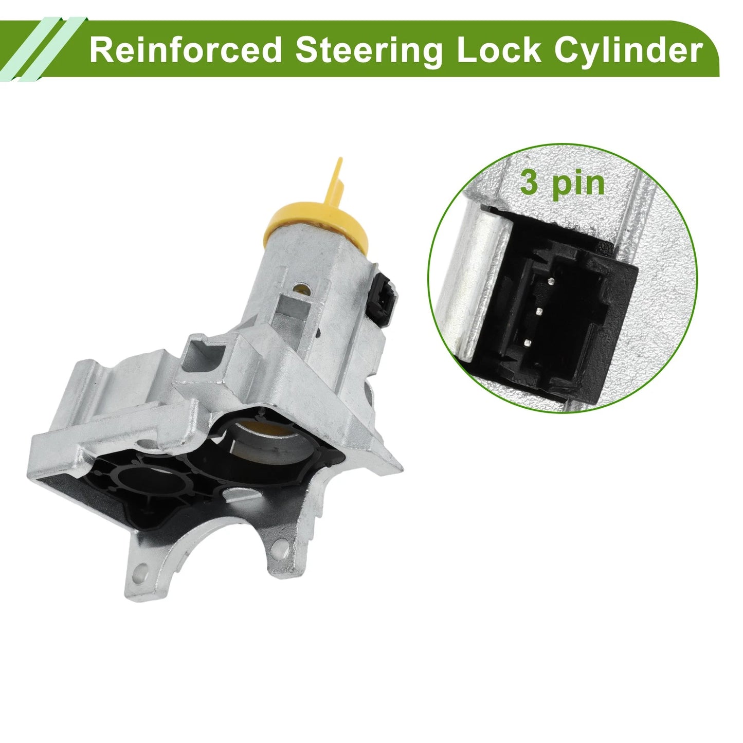 Ignition Lock Cylinder for Chevrolet C1500/C2500 Suburban (1998–1999) 924-720, 26049449