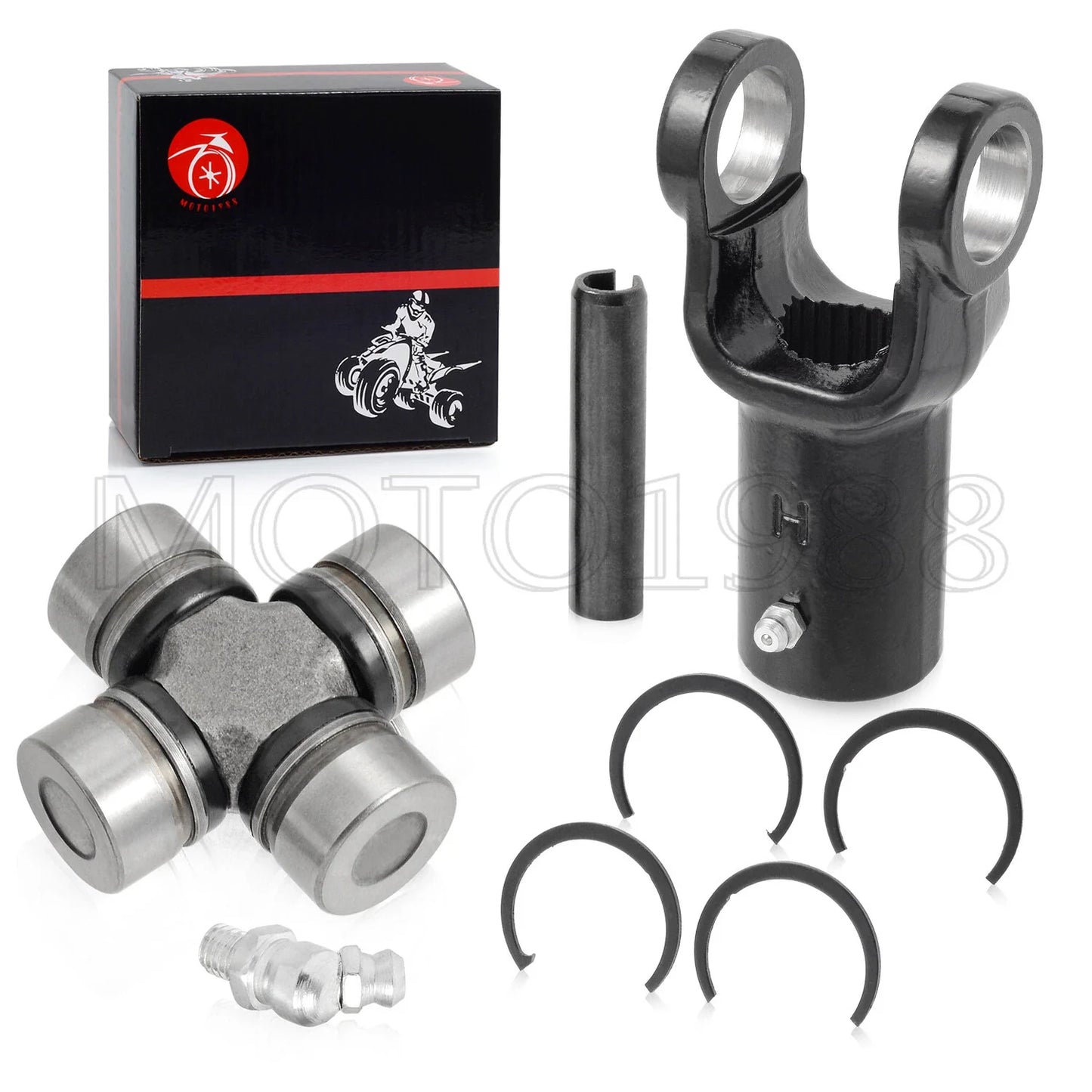 Front Drive Prop Shaft Yoke & U-Joint for Polaris Sportsman(YearRangeUnknown)