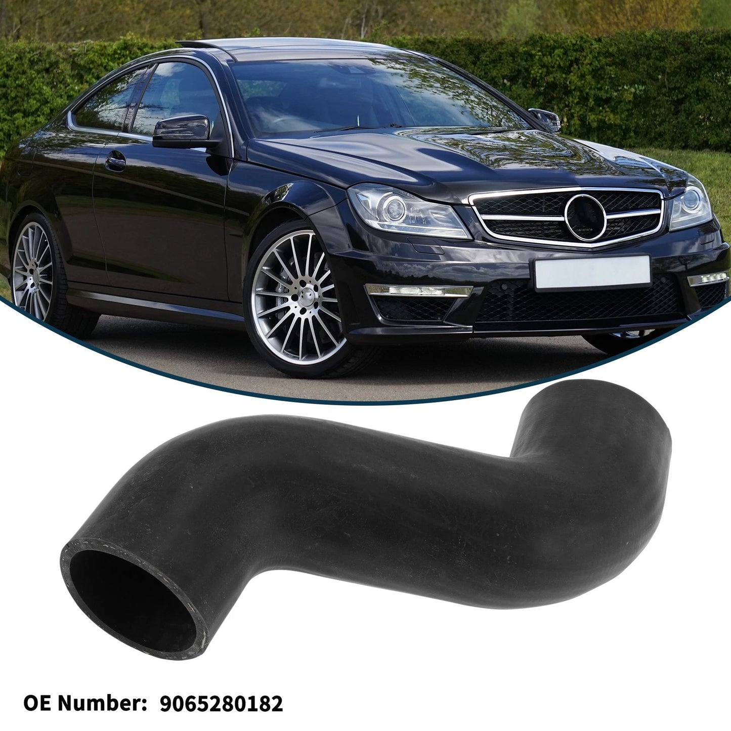 Radiator Hose for Mercedes-Benz Sprinter 209 CDI (2006–2018) 9065280182 Rubber