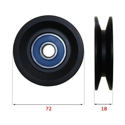 A/C Drive Belt Pulley 13A for Toyota Hilux KZN165 (1999–2005)