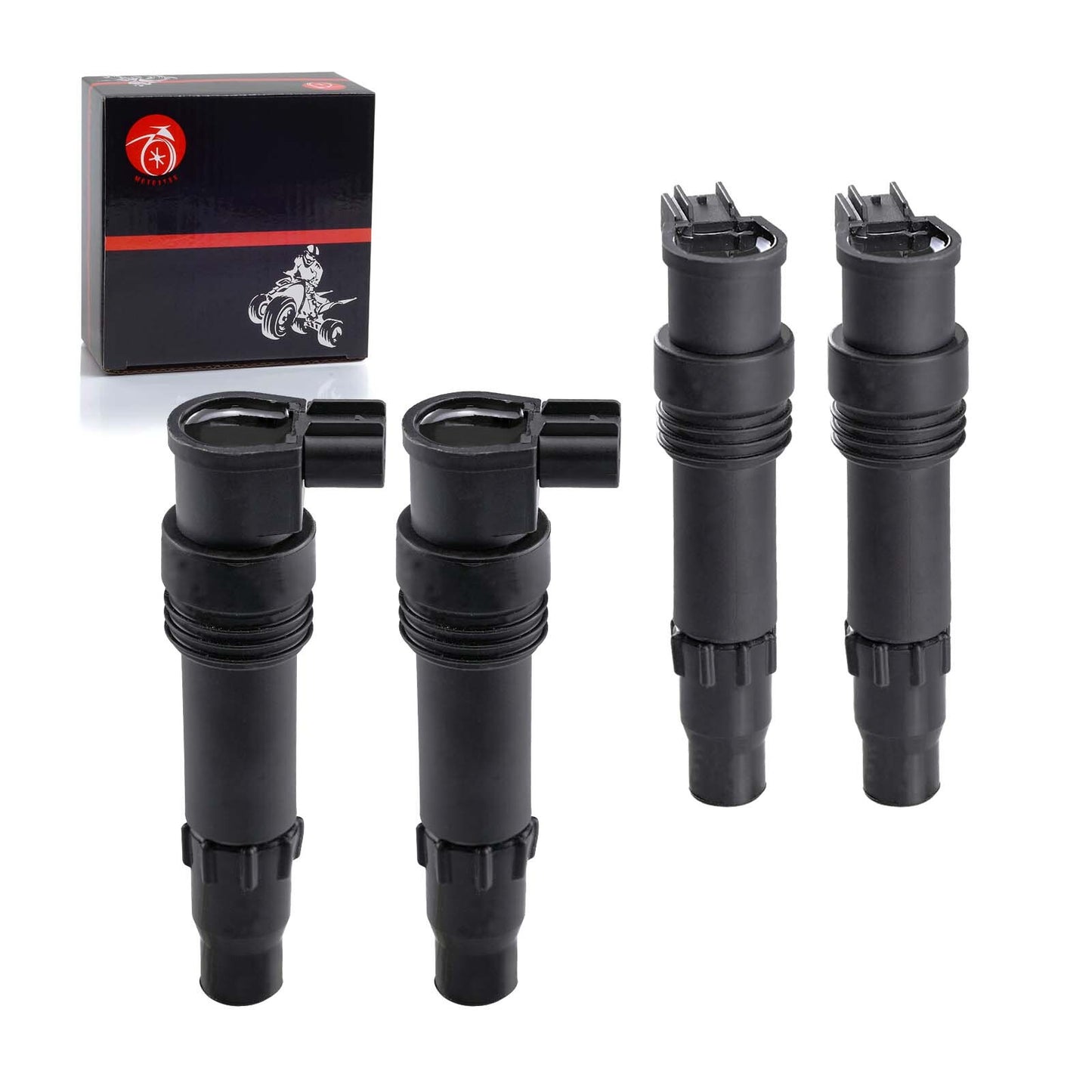Set of 4 Ignition Coils for Suzuki GSX1300R Hayabusa (1999–2019)