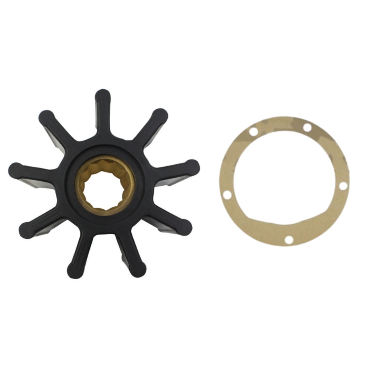 Flexible Impeller Kit for Jabsco Inboard Water Pump (Fits Multiple Models)