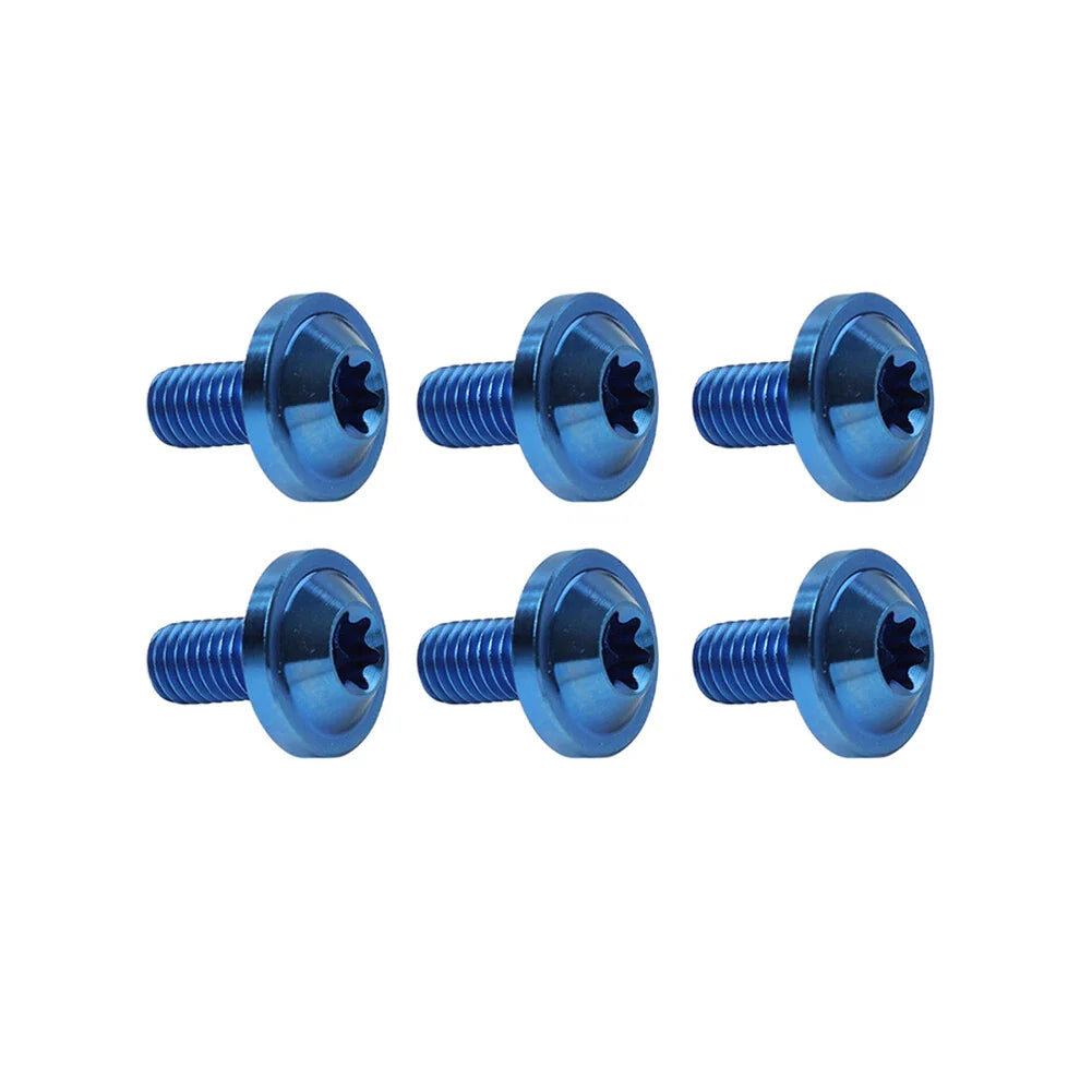 6 x M5x20mm Alloy Torx Head Screws for Bike Motorcycle