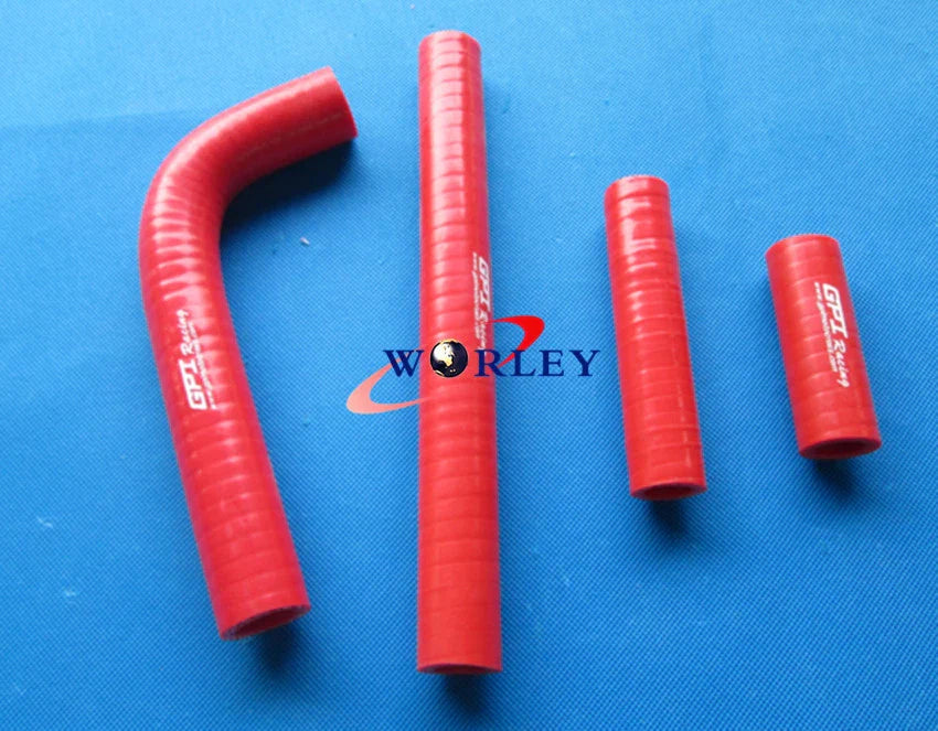 White Silicone Radiator Hoses for Yamaha YZ400F WR400F YZ426F WR426F (1998-2002)