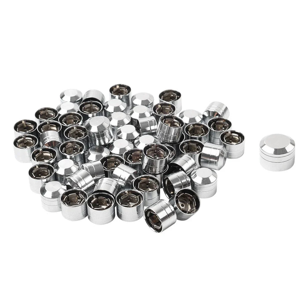60 x Engine Bolt Caps Cover for Harley Twin Cam Electra Road Glide King Chrome