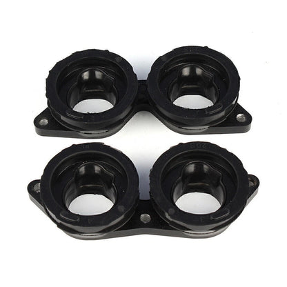 Set of 4 Carburetor Joint Intake Manifold Boots for Yamaha FZ6R XJ6 (2009–2017)