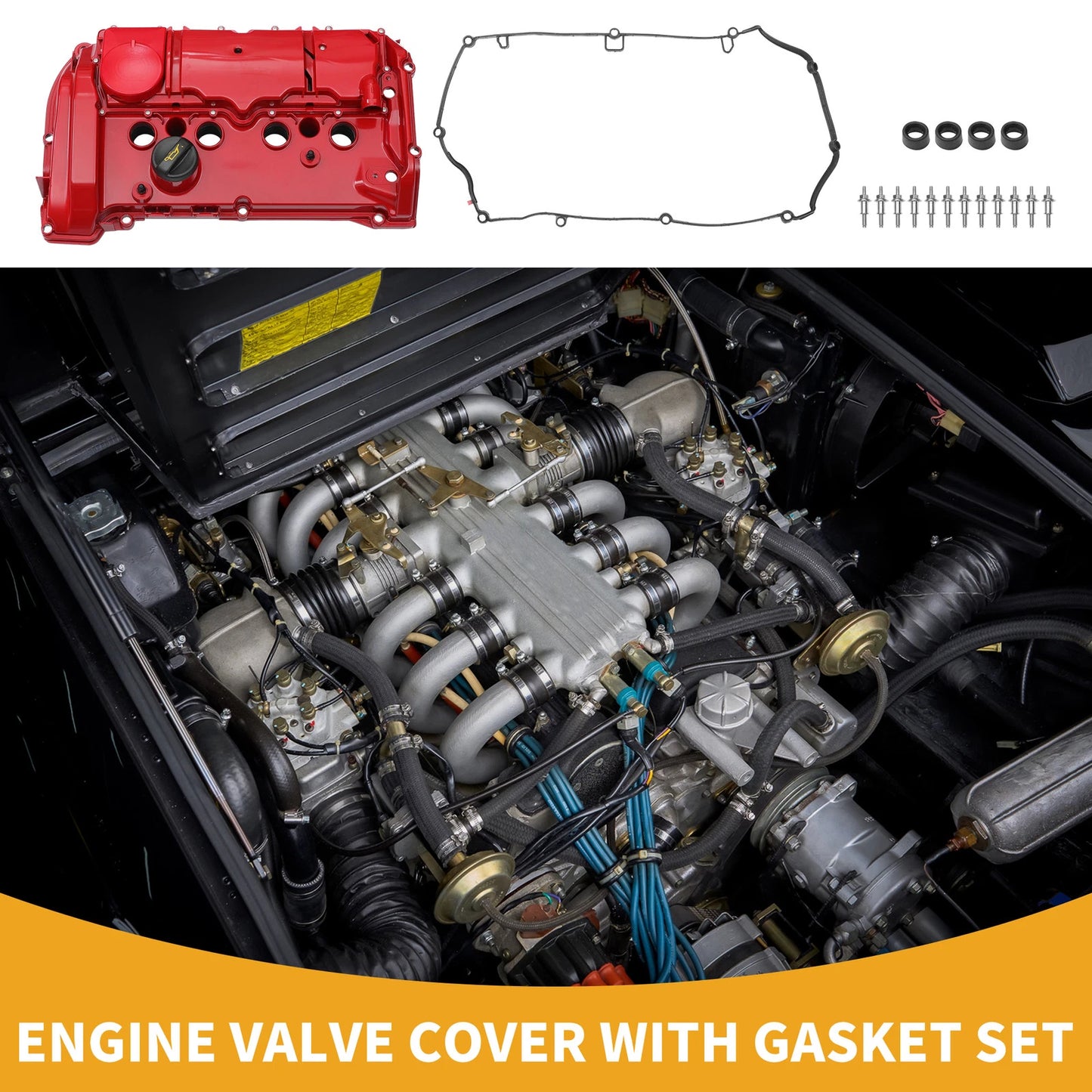 Engine Valve Cover with Gasket No. 11127646552 for Mini Cooper (2007–2015)