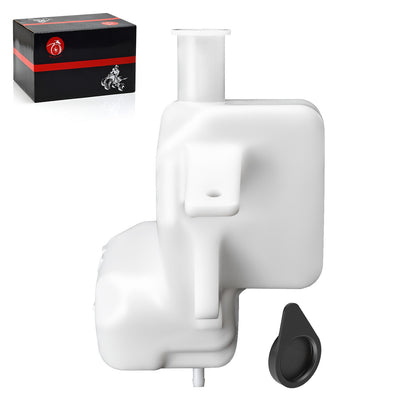 Coolant Reservoir Tank with Cap for Kawasaki Ninja ZX6R ZX6RR (2000–2009)