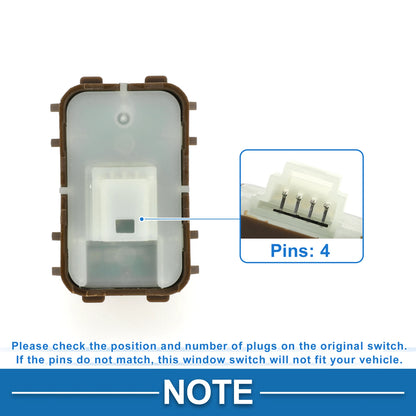 Power Window Switch for Mercedes-Benz C200 C300 C63 AMG (2015–2016) No.2059051513