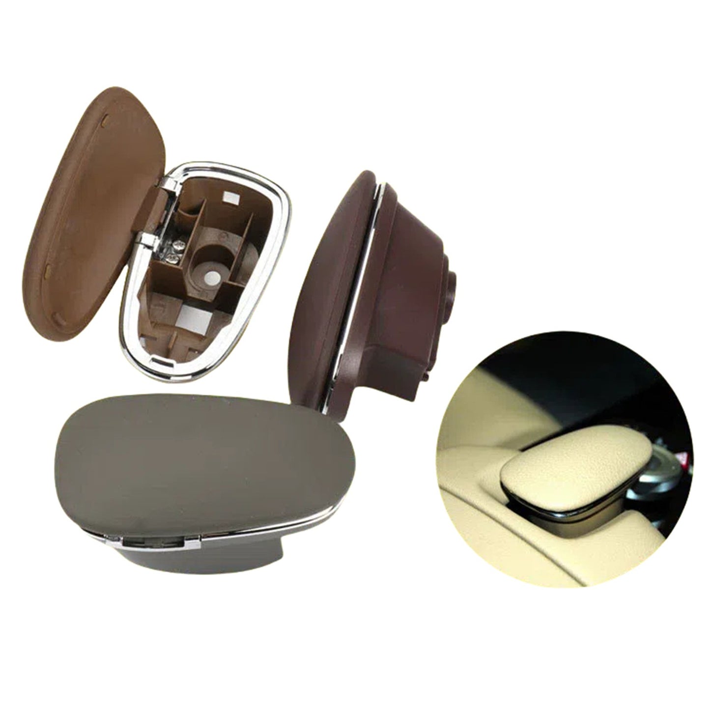 Center Console Armrest Cover for Mercedes-Benz S-Class (2006–2013)