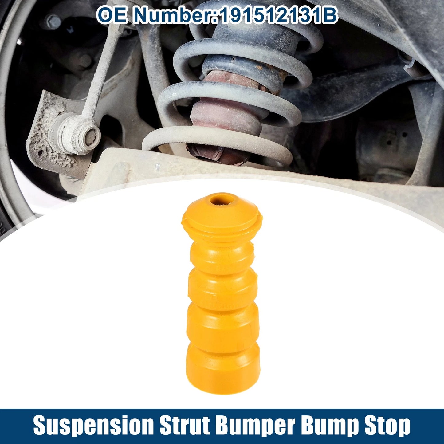 Suspension Strut Bumper Bump Stop for VW Jetta Golf (1985–1999) 191512131B