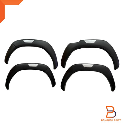 5" Rocco Silver Fender Flares for Toyota Hilux Revo (2020-2023)