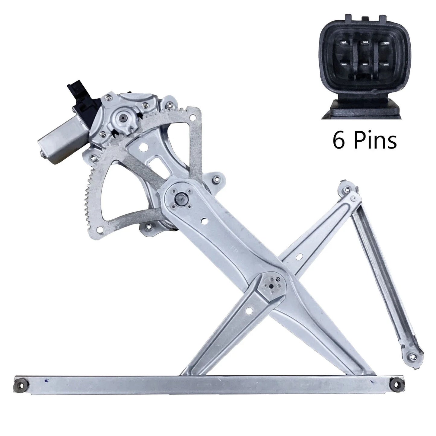 Front Right Window Regulator W/ Motor 6 Pin for Mitsubishi Triton (2006–2015)