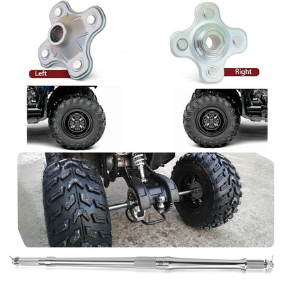 Rear Axle Shaft & Wheel Hub Kit for Yamaha Big Bear 400 (2000–2006)
