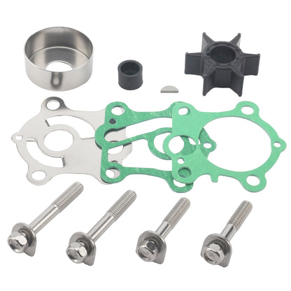 Water Pump Impeller Kit for Mercury Yamaha Mariner Outboard (48hp–60hp)