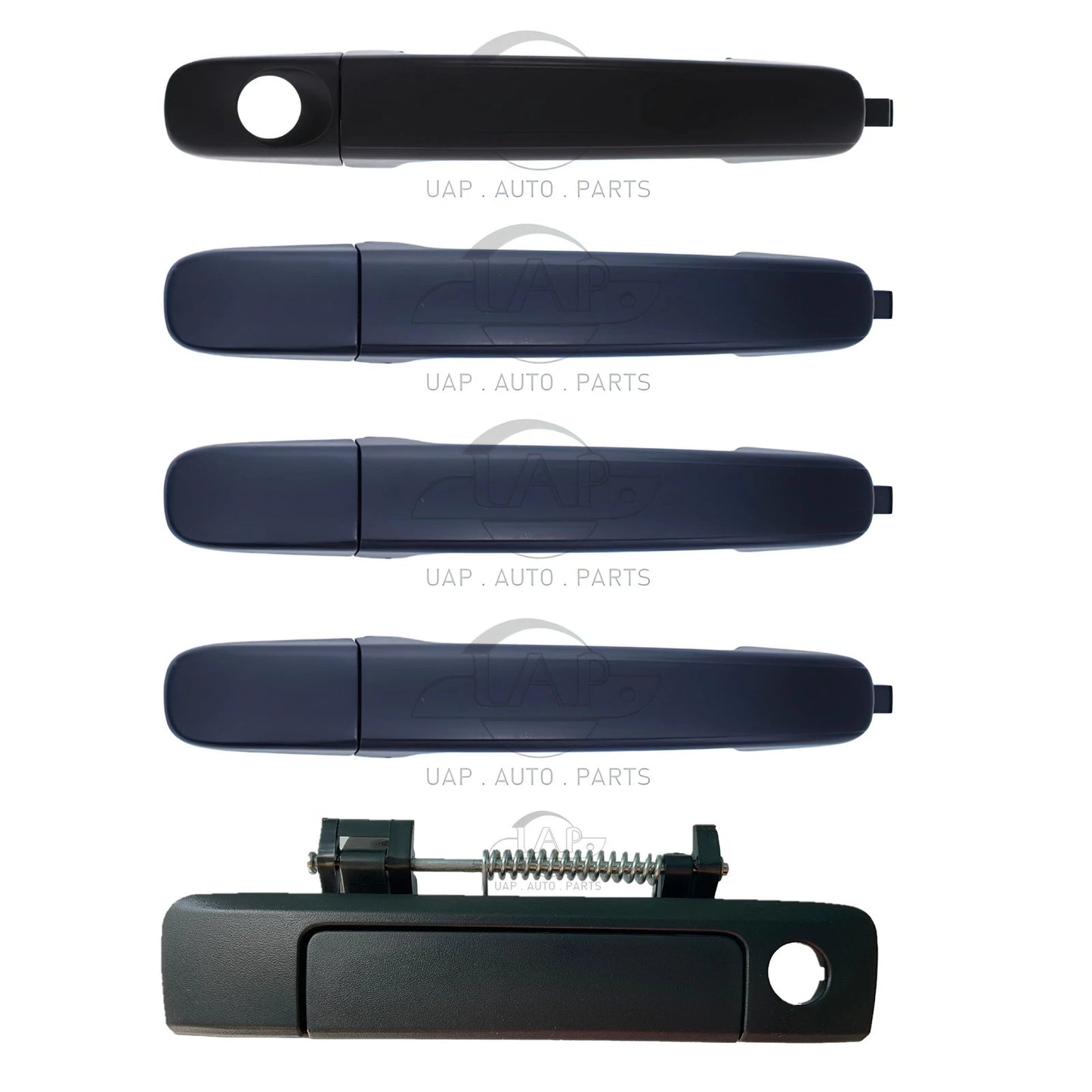 Set of 5 Door and Tailgate Handles for Ford Ranger PX (2011–2021)