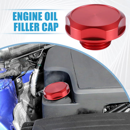 Oil Filler Cap for Nissan (Most Models) - Modified Red