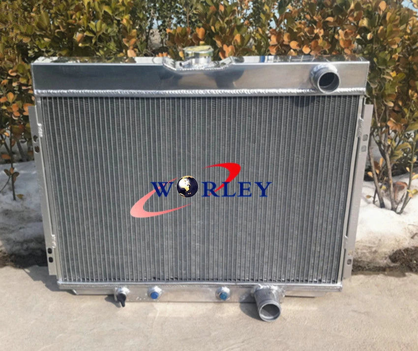 Aluminum Radiator for Ford Mustang 1967–1970, Mercury Cougar XR7 1968–1969