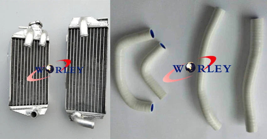 Aluminum Radiator & Silicone Hose for Honda CRF450R CRF450 (2017-2018)