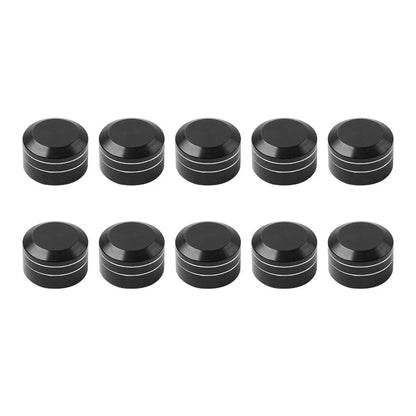 10 x CNC 11mm-14.6mm Engine Bolt Topper Caps for Harley Dyna Softail