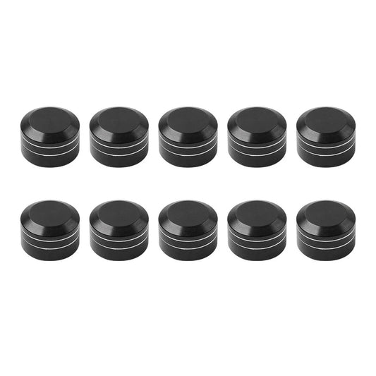 10 x CNC 11mm-14.6mm Engine Bolt Topper Caps for Harley Dyna Softail