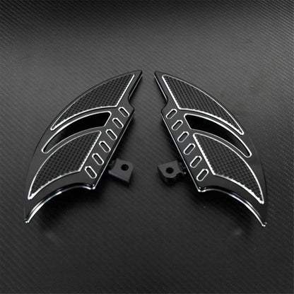 Motorcycle Floorboards Driver Passenger Foot Pegs for Harley Touring (2009-2023)