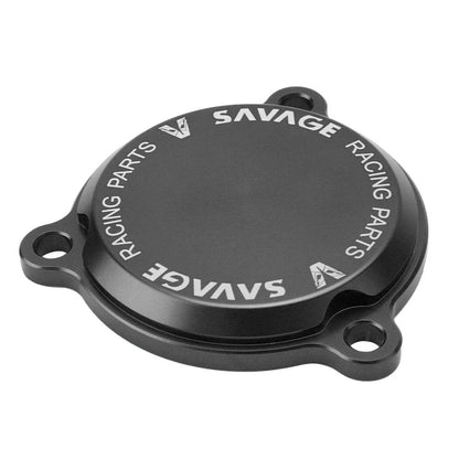 Engine Oil Filter Cover Cap Black for KAWASAKI KLX 140 140L 140G (2018-2023)