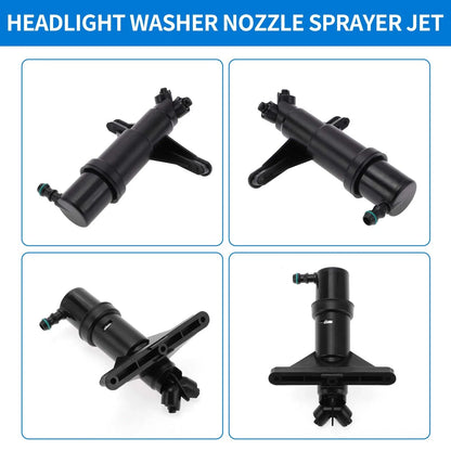 Front Left Right Headlight Washer Nozzle for BMW 525i 550i 535xi