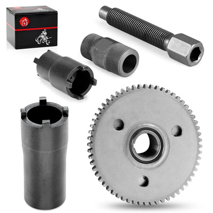 Starter Clutch Flywheel Puller Nut Tool Kit for GY6 Scooter (2000–2015)