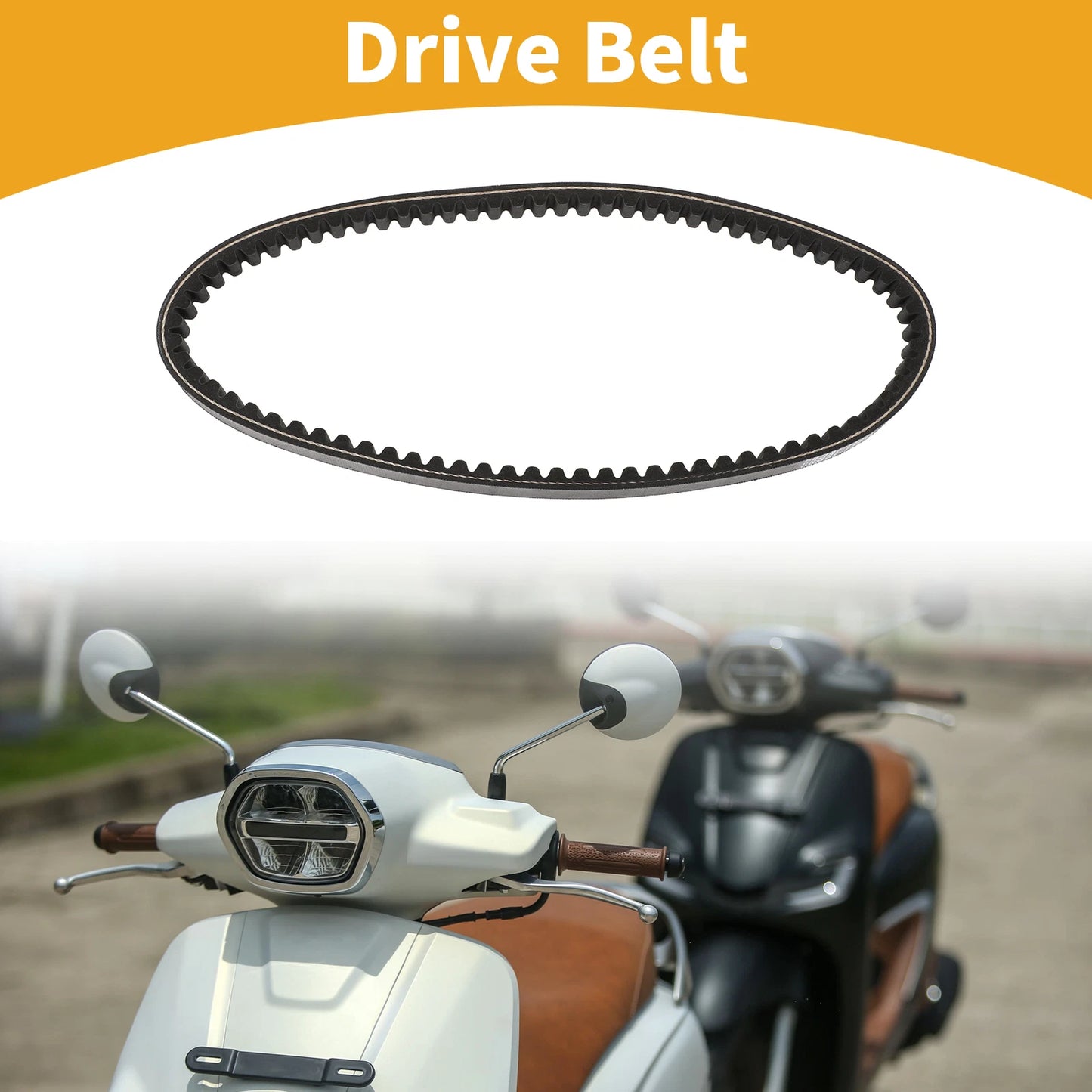 Drive Belt V-Belt for Suzuki UU125 UU125T-2 UY125T UY125 (2000–2023)
