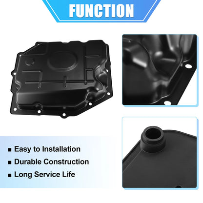 Set of 1 Transmission Oil Pan with Filter & Gasket No.68059549AA for Chrysler