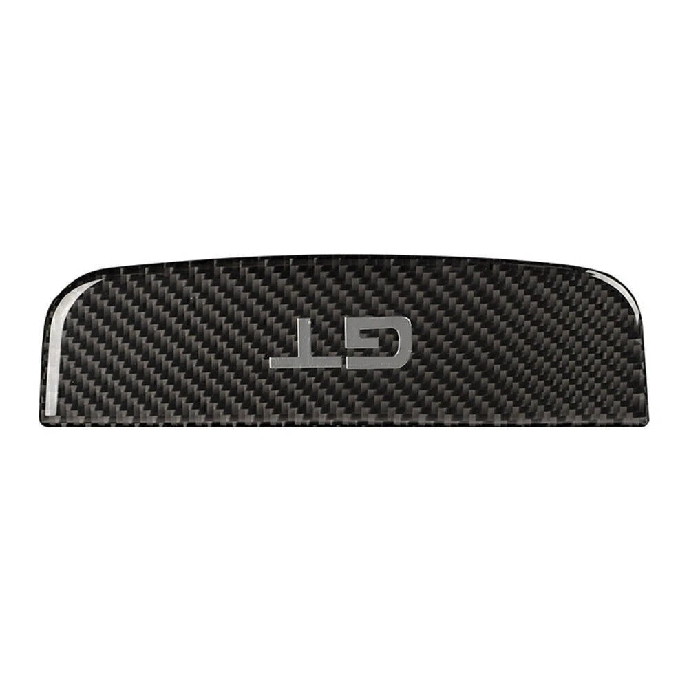 Interior Storage Box Trim Cover for Ford Mustang (2015–2019) Carbon Fiber