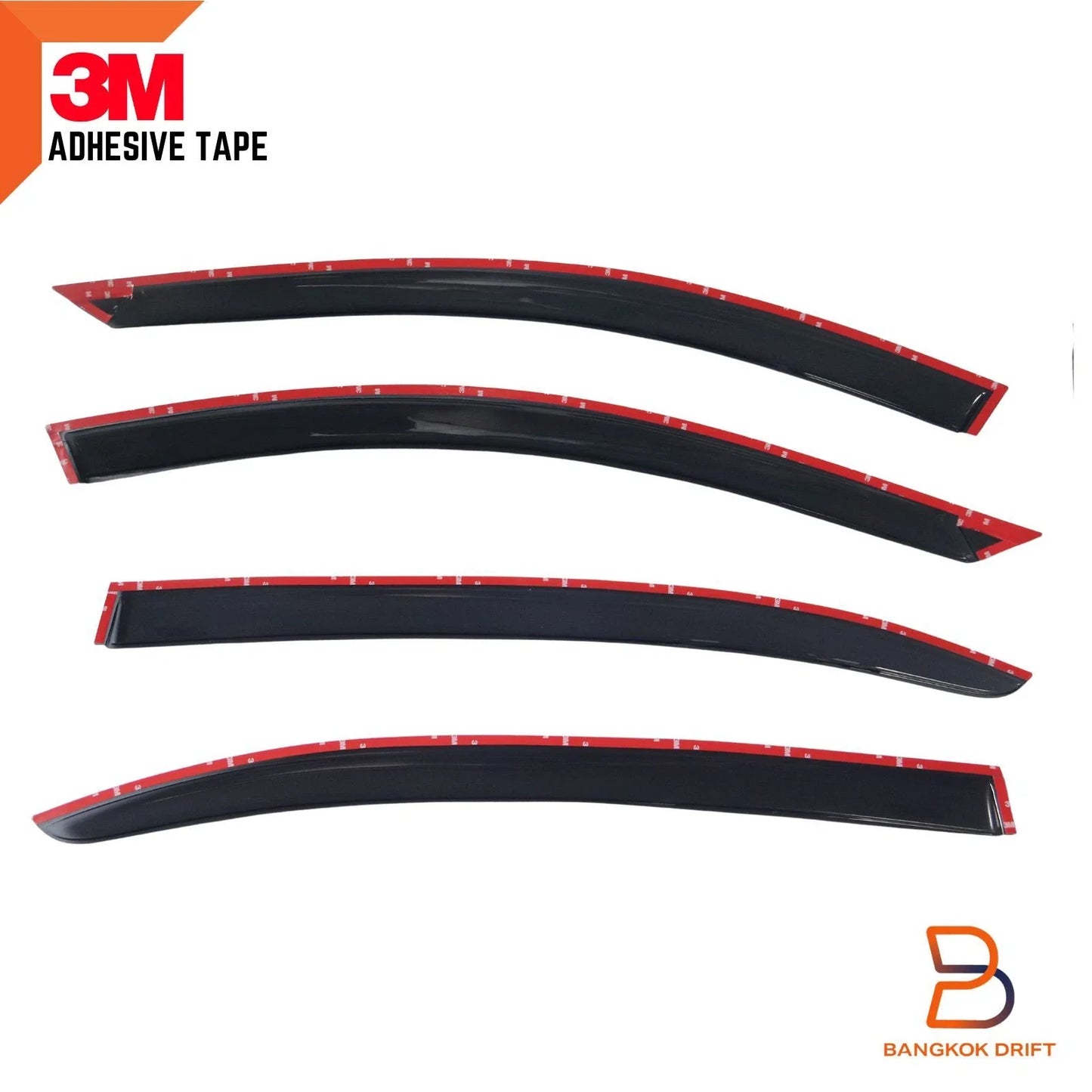 Weather Shield Visor Rain Guard for Mazda3 2014-2018 Sedan
