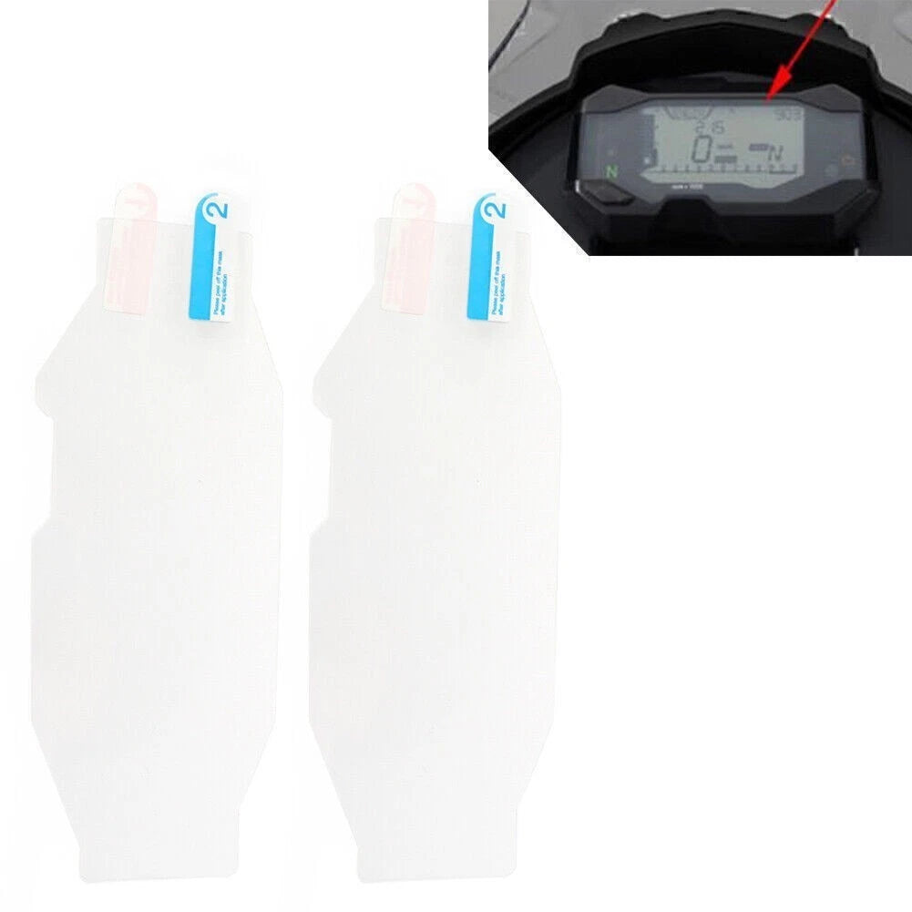 2X Speedometer Cluster Scratch Protection Film for BMW G310GS, G310R (2017–2023)