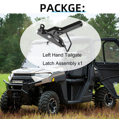 Left Hand Tailgate Latch for Polaris Ranger (400–800)