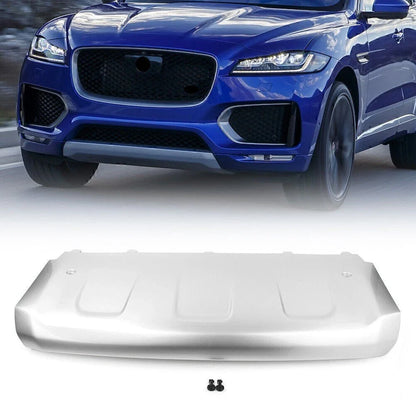 Bumper Protector Guard Skid Plate Chrome for Jaguar F-PACE (2016-2020)