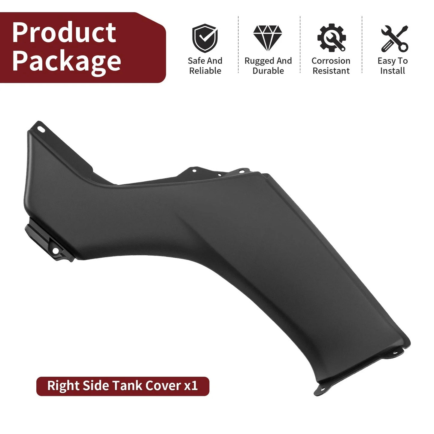 Right Side Tank Cover for Honda Rancher 350 (2000–2003)