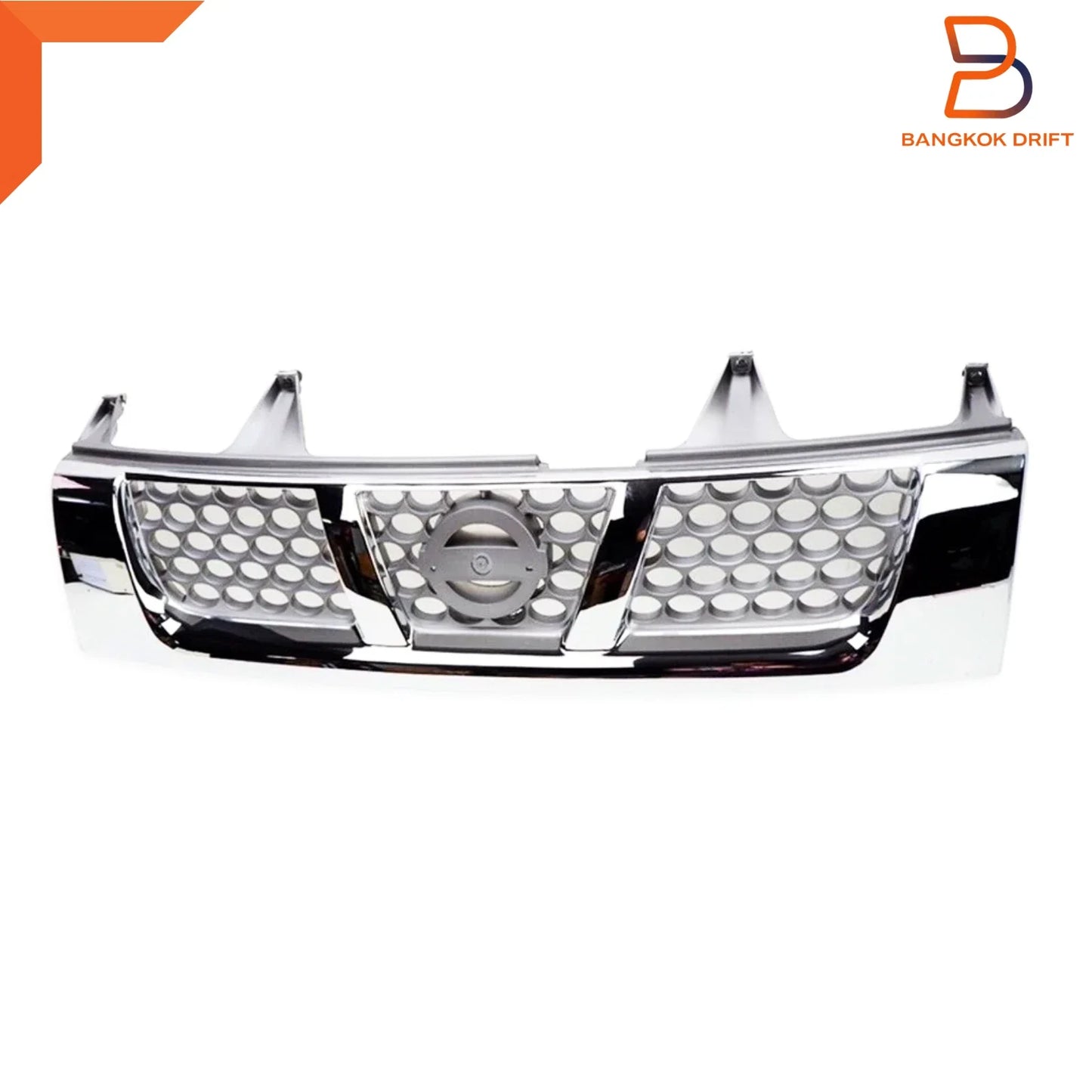 Chrome Trim Front Grille Radiator for Nissan Navara D22 (2001-2015)